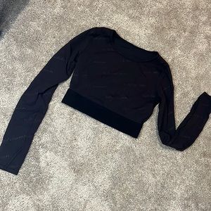 Lululemon long sleeve crop